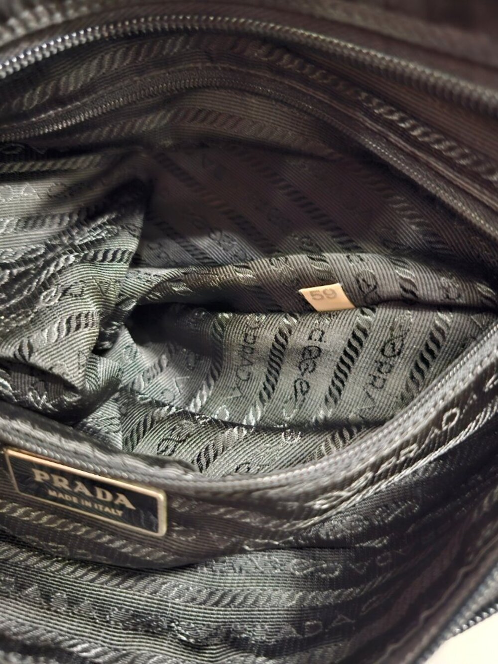 Authentic Prada BT0171 Vela Sport Nylon Messenger Bag – Nero (Black) - Picture 6 of 16